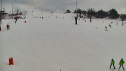 Sjezdovka skiareálu Hlubočky