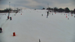 Sjezdovka skiareálu Hlubočky
