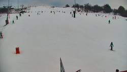 Sjezdovka skiareálu Hlubočky