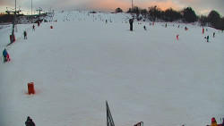 Sjezdovka skiareálu Hlubočky