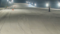 Sjezdovka skiareálu Hlubočky