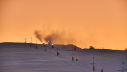 Sjezdovka skiareálu Hlubočky