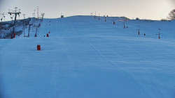Sjezdovka skiareálu Hlubočky