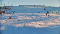 Sjezdovka skiareálu Hlubočky