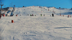 Sjezdovka skiareálu Hlubočky