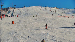 Sjezdovka skiareálu Hlubočky