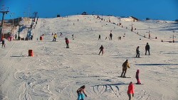 Sjezdovka skiareálu Hlubočky