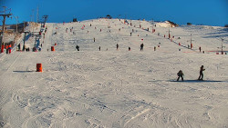 Sjezdovka skiareálu Hlubočky