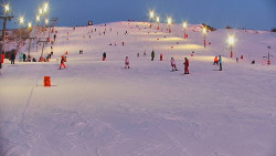 Sjezdovka skiareálu Hlubočky