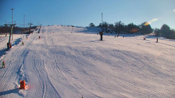 Sjezdovka skiareálu Hlubočky