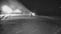 Sjezdovka skiareálu Hlubočky