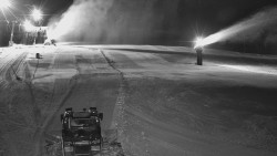 Sjezdovka skiareálu Hlubočky