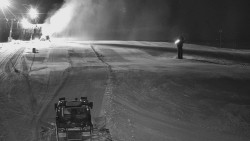 Sjezdovka skiareálu Hlubočky