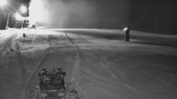 Sjezdovka skiareálu Hlubočky