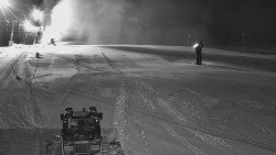 Sjezdovka skiareálu Hlubočky