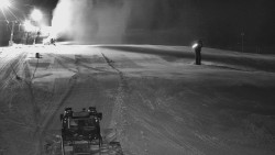 Sjezdovka skiareálu Hlubočky