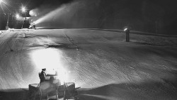 Sjezdovka skiareálu Hlubočky