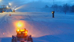 Sjezdovka skiareálu Hlubočky