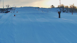 Sjezdovka skiareálu Hlubočky
