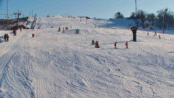 Sjezdovka skiareálu Hlubočky