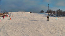 Sjezdovka skiareálu Hlubočky