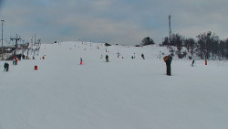 Sjezdovka skiareálu Hlubočky