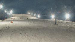 Sjezdovka skiareálu Hlubočky