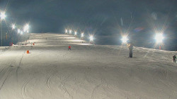 Sjezdovka skiareálu Hlubočky