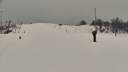 Sjezdovka skiareálu Hlubočky