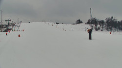 Sjezdovka skiareálu Hlubočky