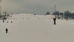 Sjezdovka skiareálu Hlubočky