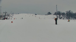 Sjezdovka skiareálu Hlubočky