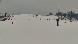 Sjezdovka skiareálu Hlubočky