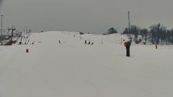 Sjezdovka skiareálu Hlubočky