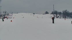 Sjezdovka skiareálu Hlubočky