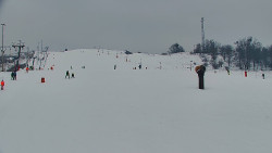 Sjezdovka skiareálu Hlubočky