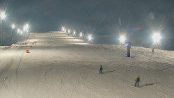 Sjezdovka skiareálu Hlubočky