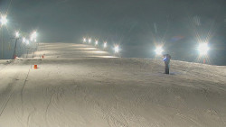 Sjezdovka skiareálu Hlubočky