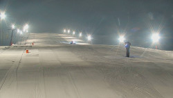 Sjezdovka skiareálu Hlubočky