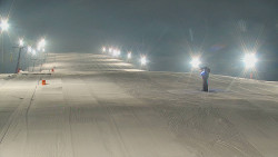 Sjezdovka skiareálu Hlubočky