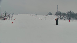 Sjezdovka skiareálu Hlubočky