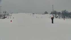 Sjezdovka skiareálu Hlubočky