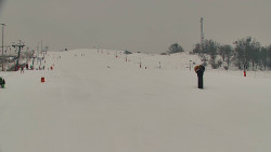 Sjezdovka skiareálu Hlubočky