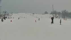 Sjezdovka skiareálu Hlubočky