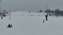 Sjezdovka skiareálu Hlubočky