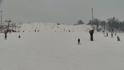 Sjezdovka skiareálu Hlubočky