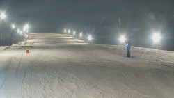 Sjezdovka skiareálu Hlubočky