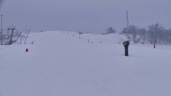 Sjezdovka skiareálu Hlubočky