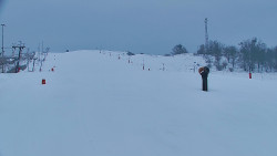 Sjezdovka skiareálu Hlubočky