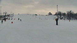 Sjezdovka skiareálu Hlubočky